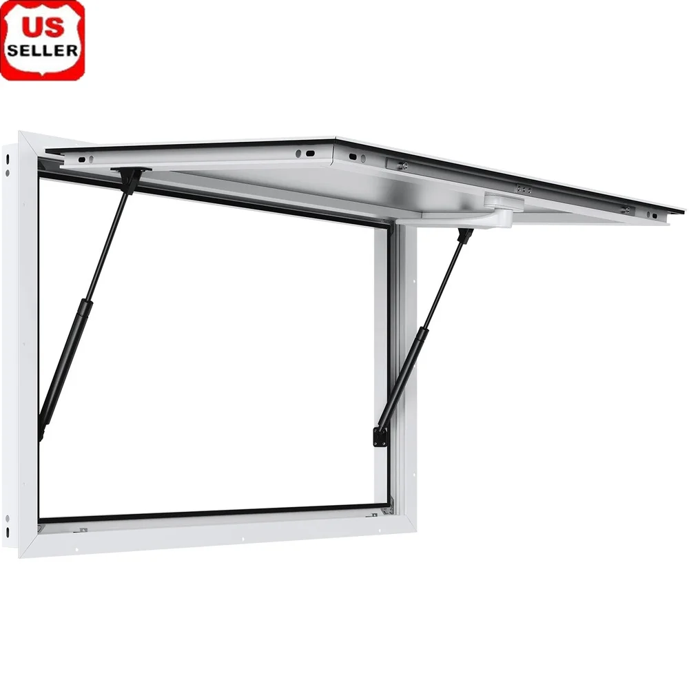 

48L x 36W Concession Window Food Truck Serving Awning Durable Aluminum Alloy Easy Open Design Versatile Mobile Dining Events