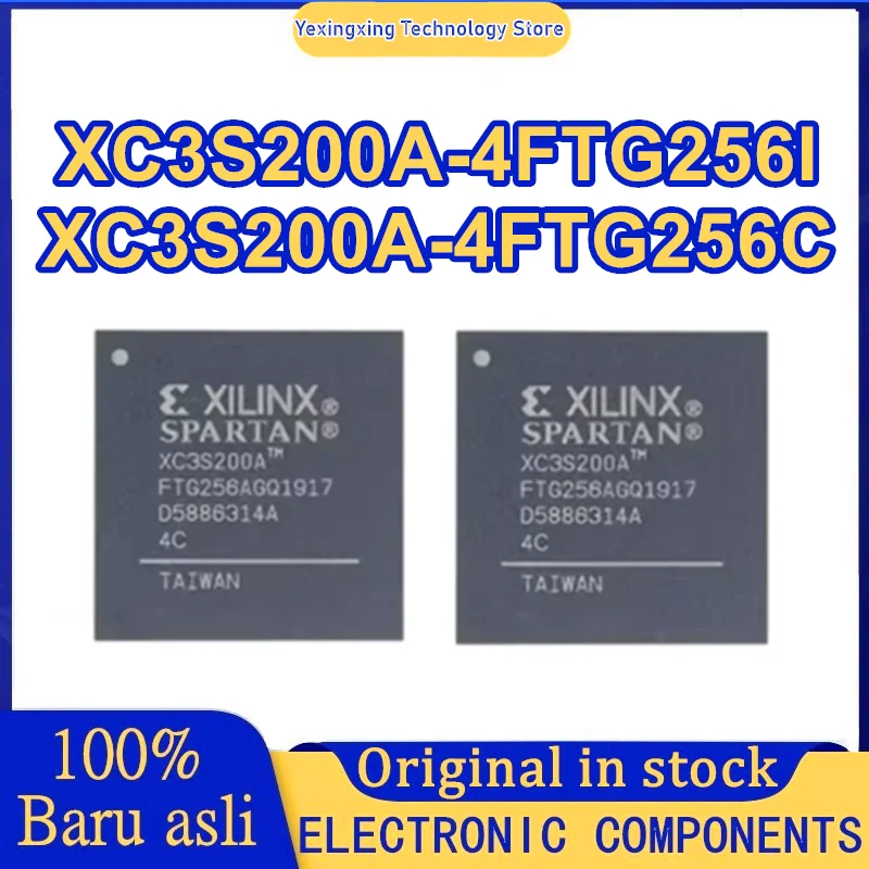 XC3S200A-4FTG256C XC3S200A-4FTG256I XC3S200A-4FTG256 XC3S200A-4FTG XC3S200A-4 XC3S200A XC3S200 XC3S XC3 XC IC Chip BGA256