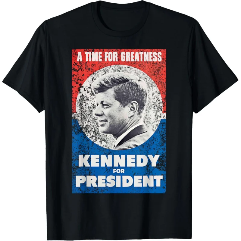 JFK John F Kennedy for President T-Shirt Retro Poster Design T-Shirt