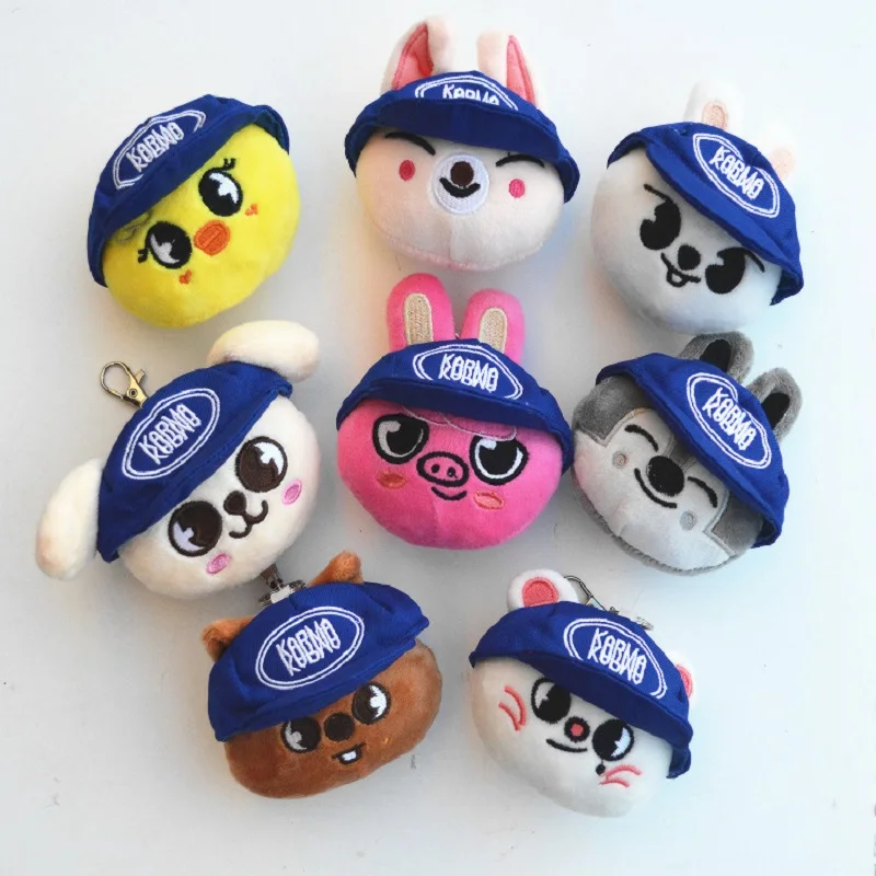 

SKZOO Staykids KARMA Plush Keychain Doll Pendant Fang Can Li Minhao Li Longfu Felix Hat Doll Plush Toy Gift