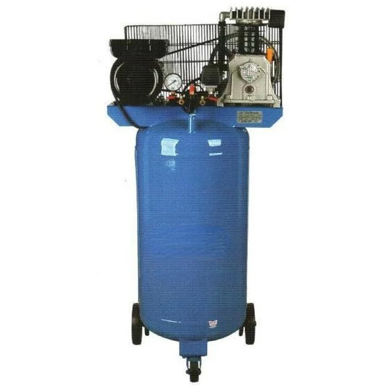 LVA-65 Wholesale Vertical Type Blue Color 2.2KW Piston Vertical Air Compressor For Food & Beverage Shops