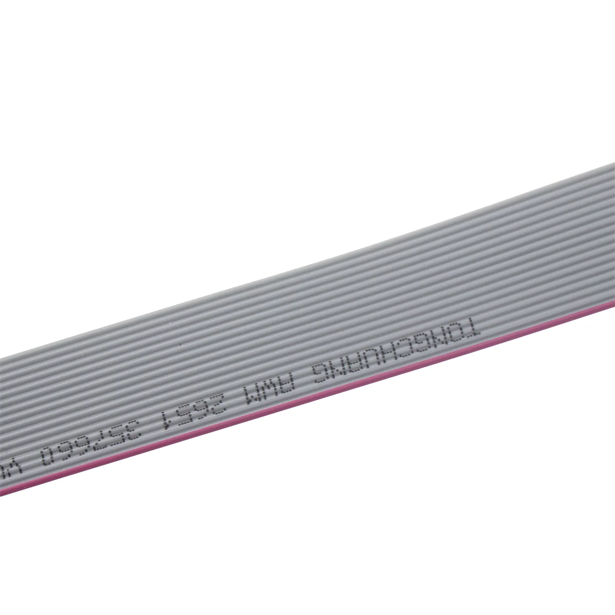 5 متر 1.27 مللي متر تباعد 8P 10P 12P 14P 16P 20P 26P 30P 40P رمادي كابل مسطح FC-8 10 16 28AWG السلك ، لموصل IDC FC 2.54 مللي متر