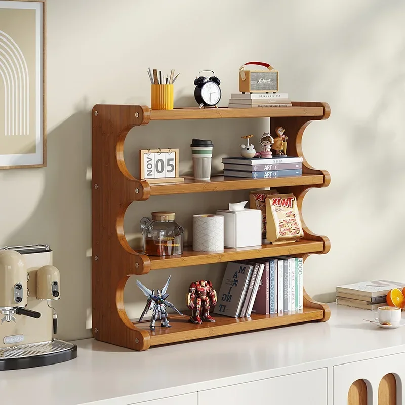Firm Nanzhu Desktop Ornament Rack, Water Cup, Teacup Storage Rack, Countertop Finishing Rack Factory