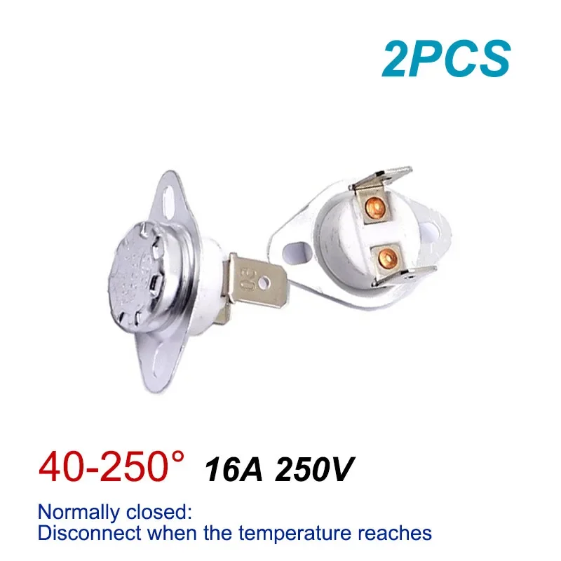 40-250 degrees  Temperature controller  Ceramic control switch Normal close 250V 16A