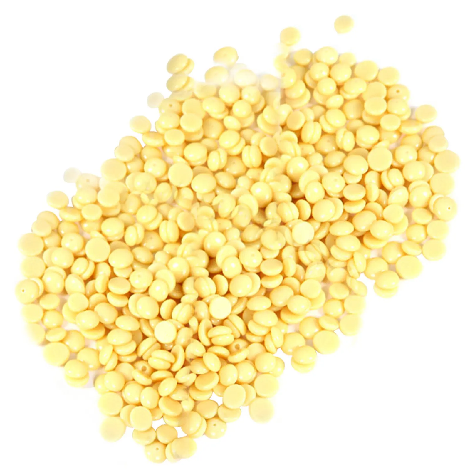 300G Light Yellow Hard Wax Beans for Painless Hair Removal Depilatory Pearl No Strip Waxing Suitable All Skin Types Fast