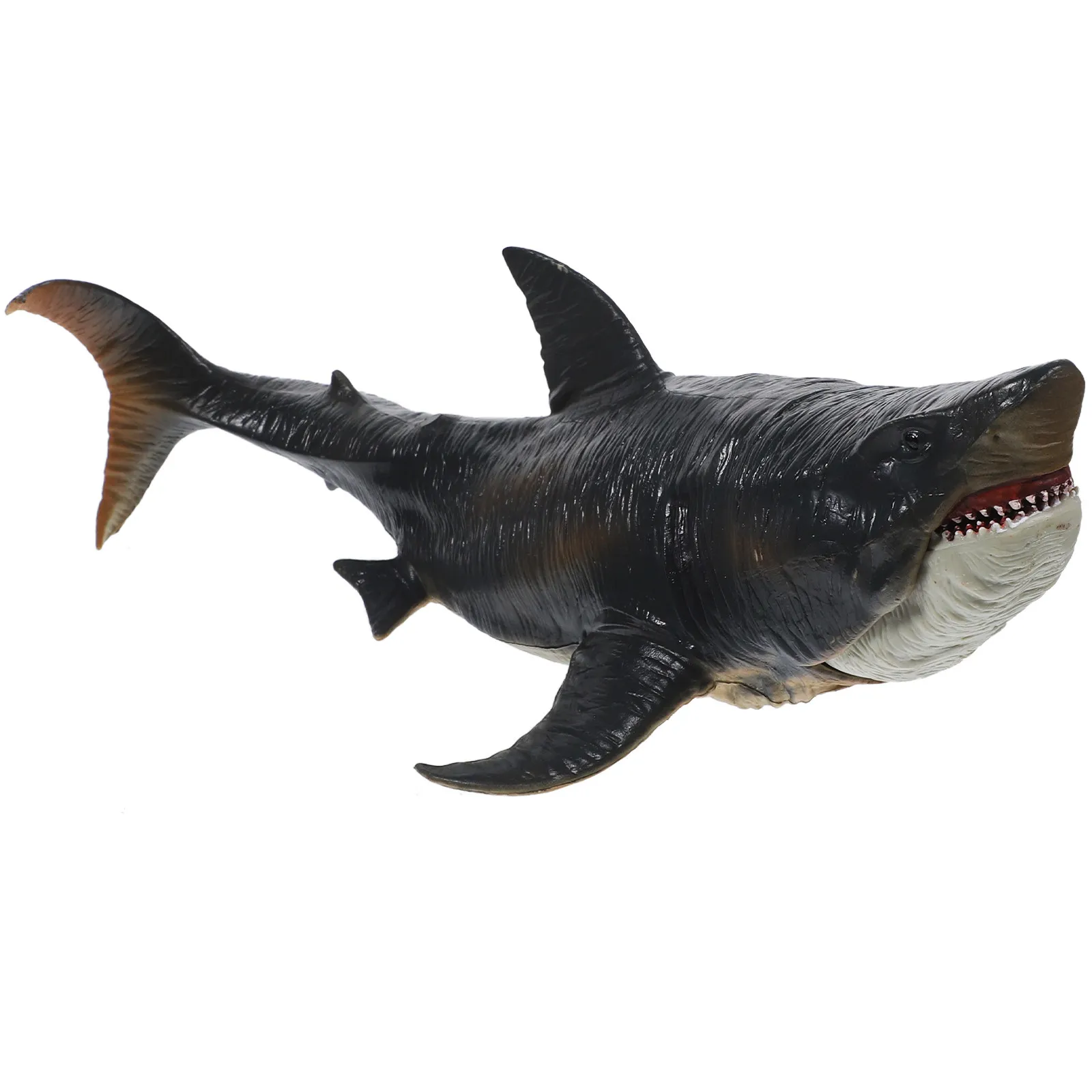 

Realistic Megalodon Shark Simulation Decorative Statue Desktop Garden Home Office Party Decoration Under The Sea Favor