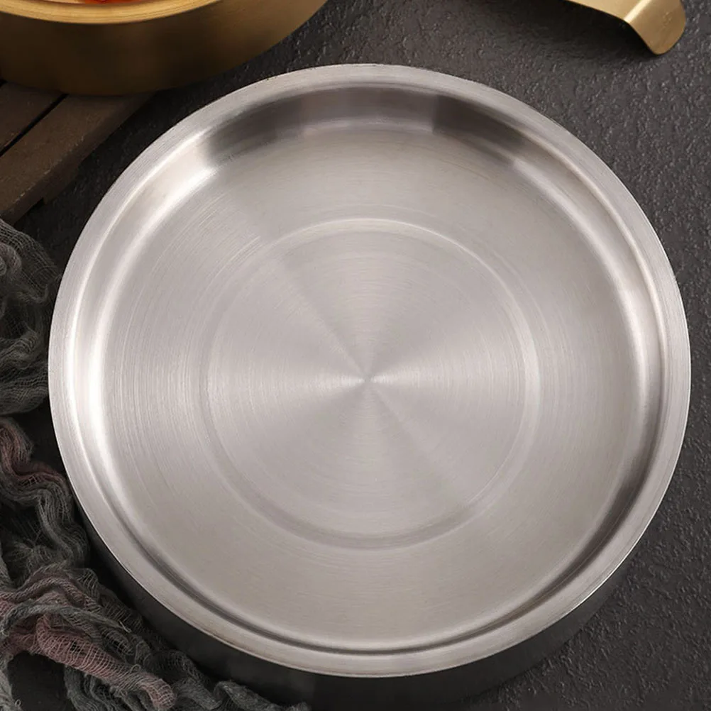 

Sashimi Platter Decorative Tray Stainless Steel Seafood Bowl Creative Serving Dish Kitchen Restaurant Sushi Dessert Fruit