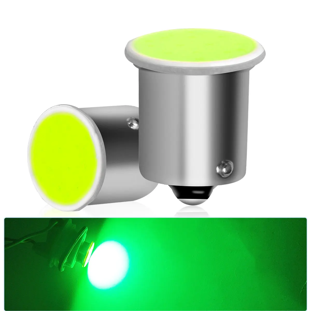 2/10/20/50 stücke Leistungsstarke COB LED Kleine Lampen 1156 BA5S P21W 1157 BAY15D P21/5W Auto Blinker Bremse Reverse Stop Backup Lichter