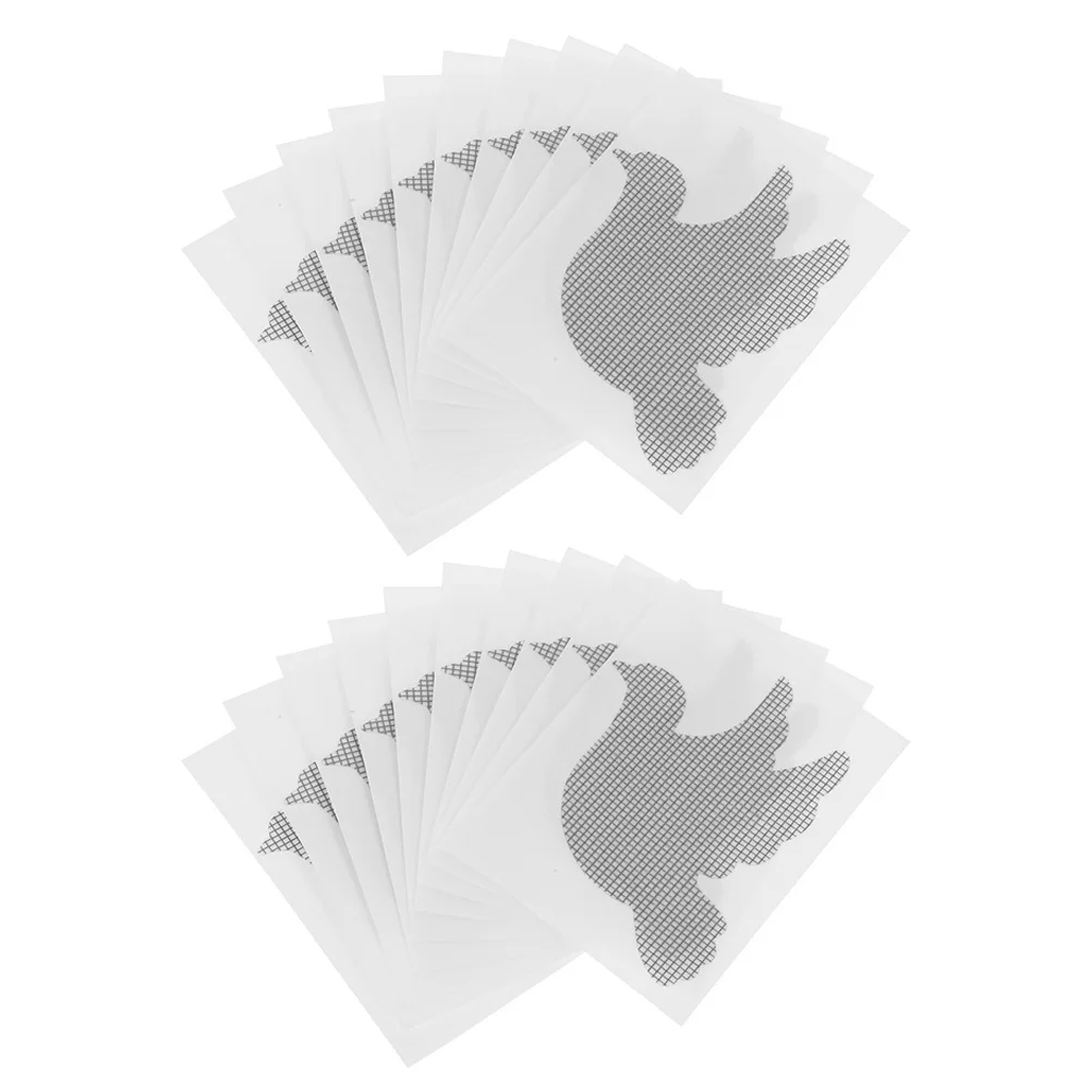 20 قطعة طارد البعوض نافذة شاشة إصلاح بقع المسيل للدموع مقاومة قوية لاصق شبكة التصحيح لأبواب النوافذ الخيام