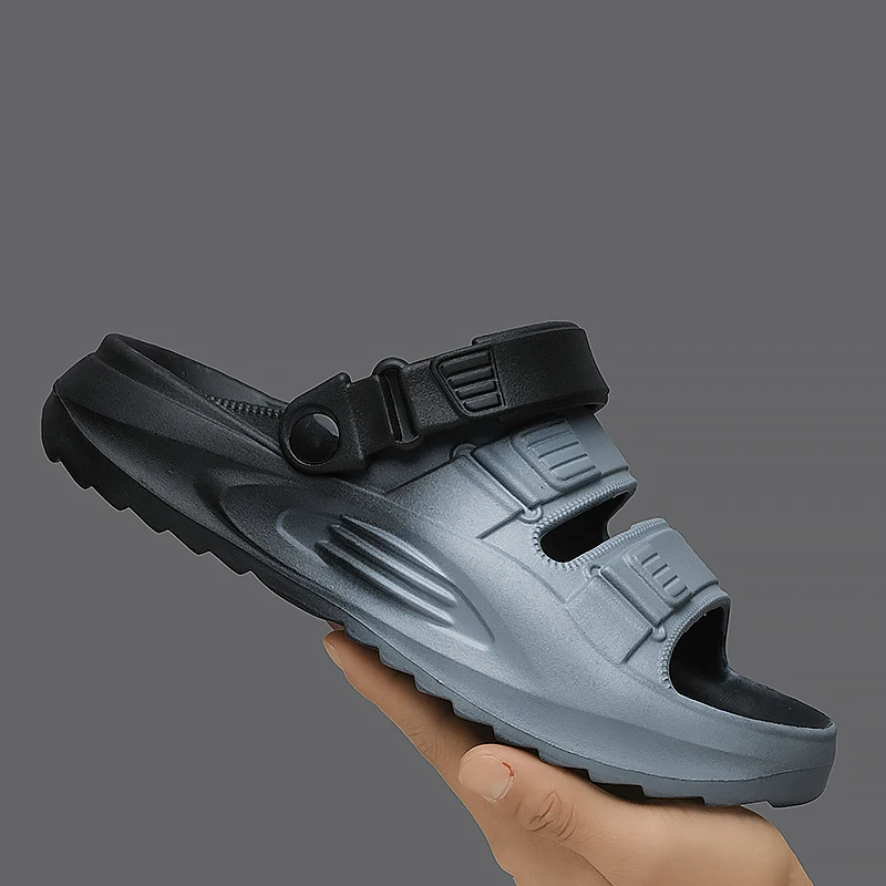 

Summer New Men's EVA Slippers Beach Clogs Fashion Soft Slides Outdoor Sandals Men Casual Water Garden Shoes Male House Slippers