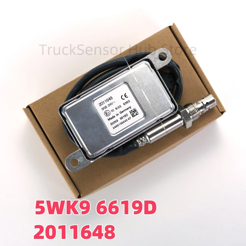 

5WK96619D 2011648, высококачественный новый датчик кислорода и азота, датчик NOX для DAF XF 105, запчасти для грузовиков 5WK9 6619D 24 В