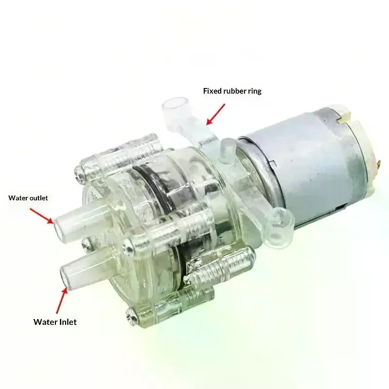 

1Pcs High Temperature Resistant 100 Degree Diaphragm Self-Priming Mini Water Pump 12V/24V For Tea Machine And Fish Tank