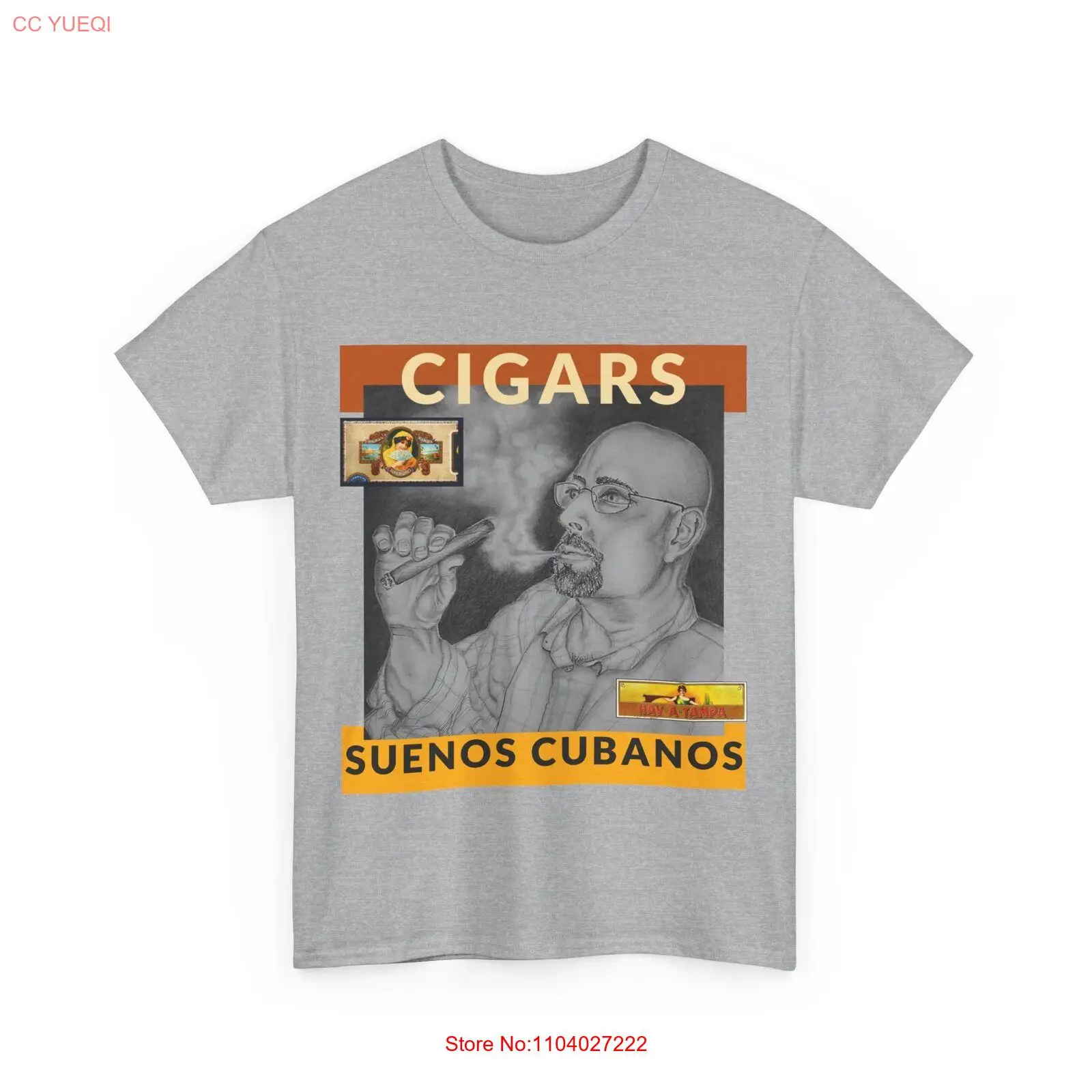 Cuban Cigar Dreams Tshirt Smoke Tobacco Aficionado Hand-Rolled Cubano Imported