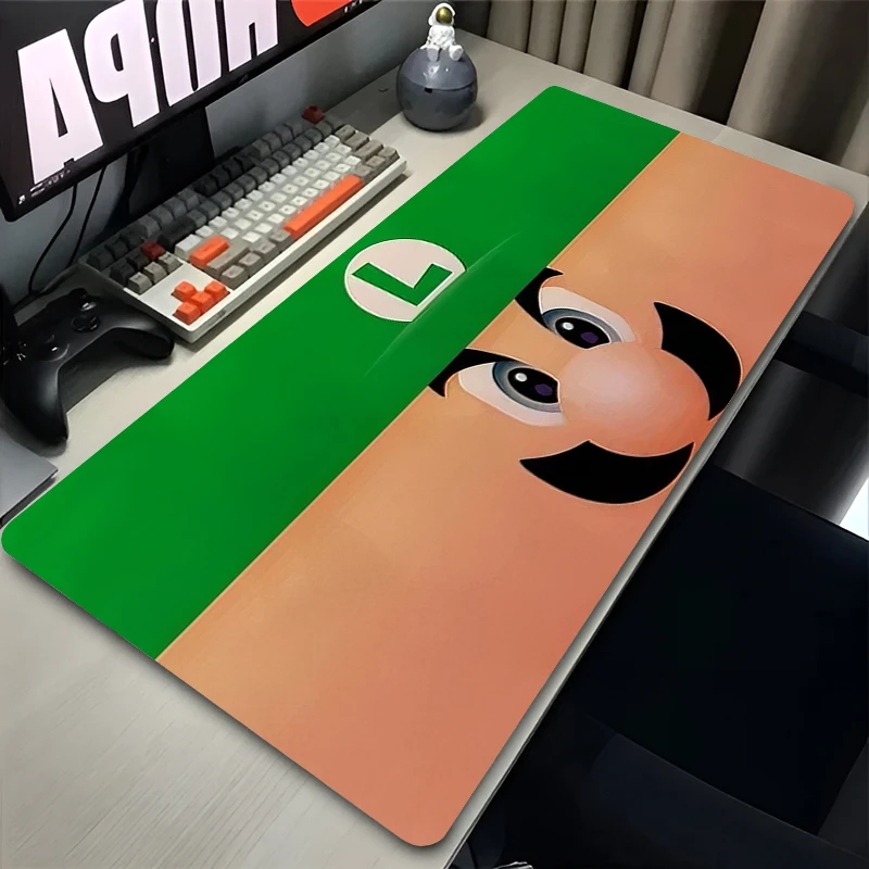 

Mouse Pad Super M-Mario Computer Speed Type Carpet Mat For e-sports Players Laptop Keyboard Mousepad Office Desk Mat Rug