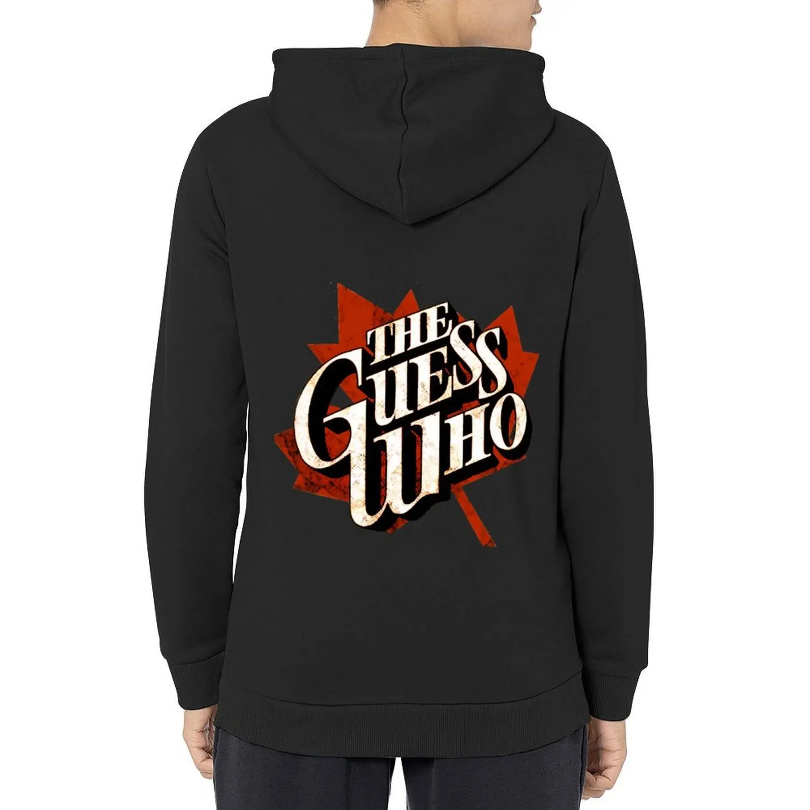 

Quote The Retro Guess Band Music Rock Best Gift Shakin' Who Hoodie male clothes men wear anime clothing mens hoodie