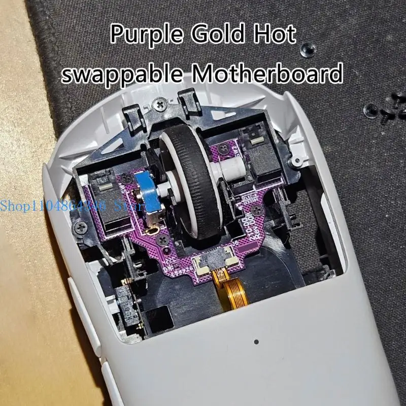 652F Hot Swap Mouse Motherboards PCB Button Board with MicroSwitch Gold Mouse Encoders for GPROX Superlight Mouse