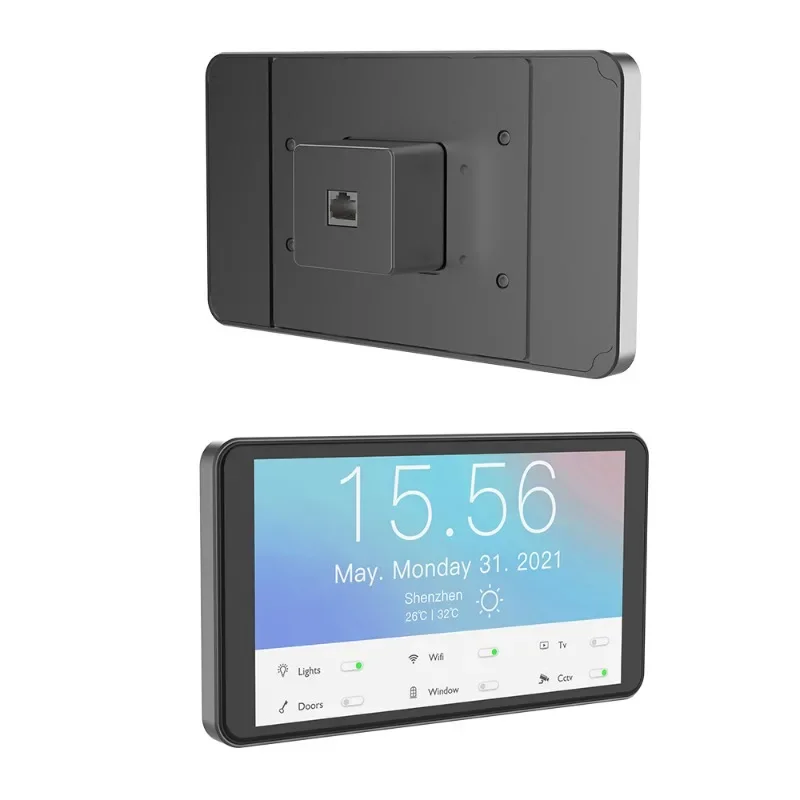 Poe Power Android Tablet 1920 1080 Resolution  Wall Mounted   5.5 Inch