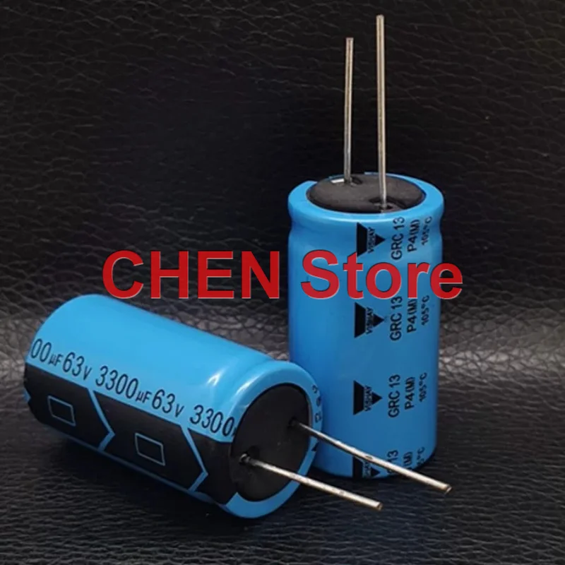 4PCS/10PCS original BC VISHAY GRC13 3300UF 63V 22X40MM 105C PH 63V3300UF Audio electrolytic capacitor free shipping