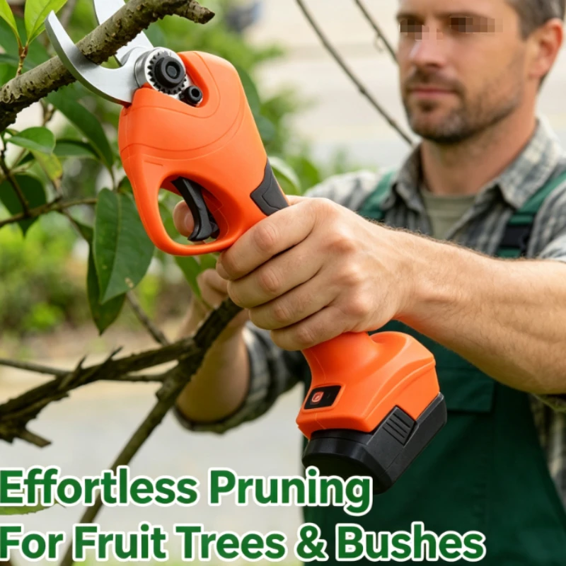 Electric pruning shears electric scissors rechargeable garden branch pruning shears handheld electric scissors