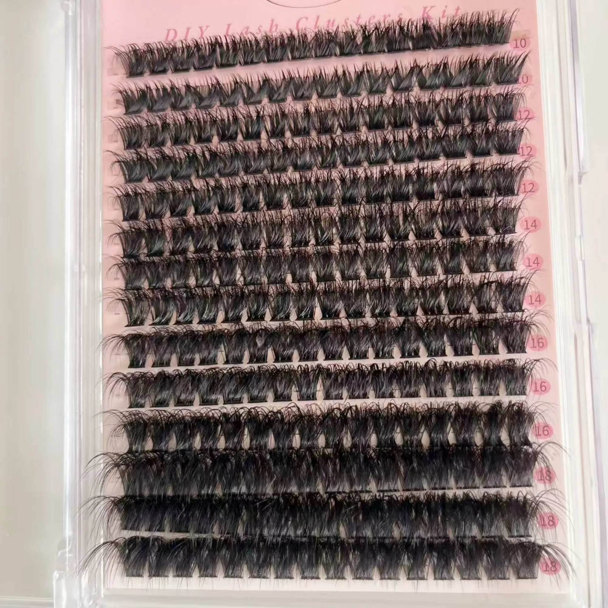 Zestaw Kępek Rzęs 100D, Efekt  – Eyelash Extension Wispy recenzja i cena