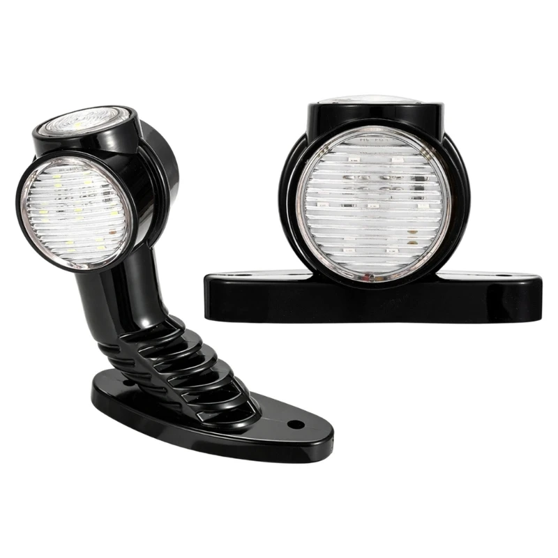 Truck Turn and Side Marker Lamp with Integrated Mounting Base for 12V