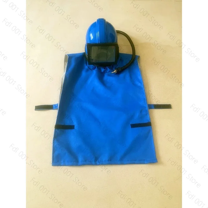 Sand Blast Helmet, Sandblasting Hood with Air Breathing Hose