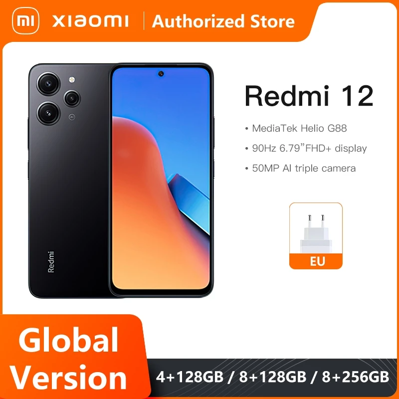 Phone Xiaomi Redmi 12 Global Version 6.79