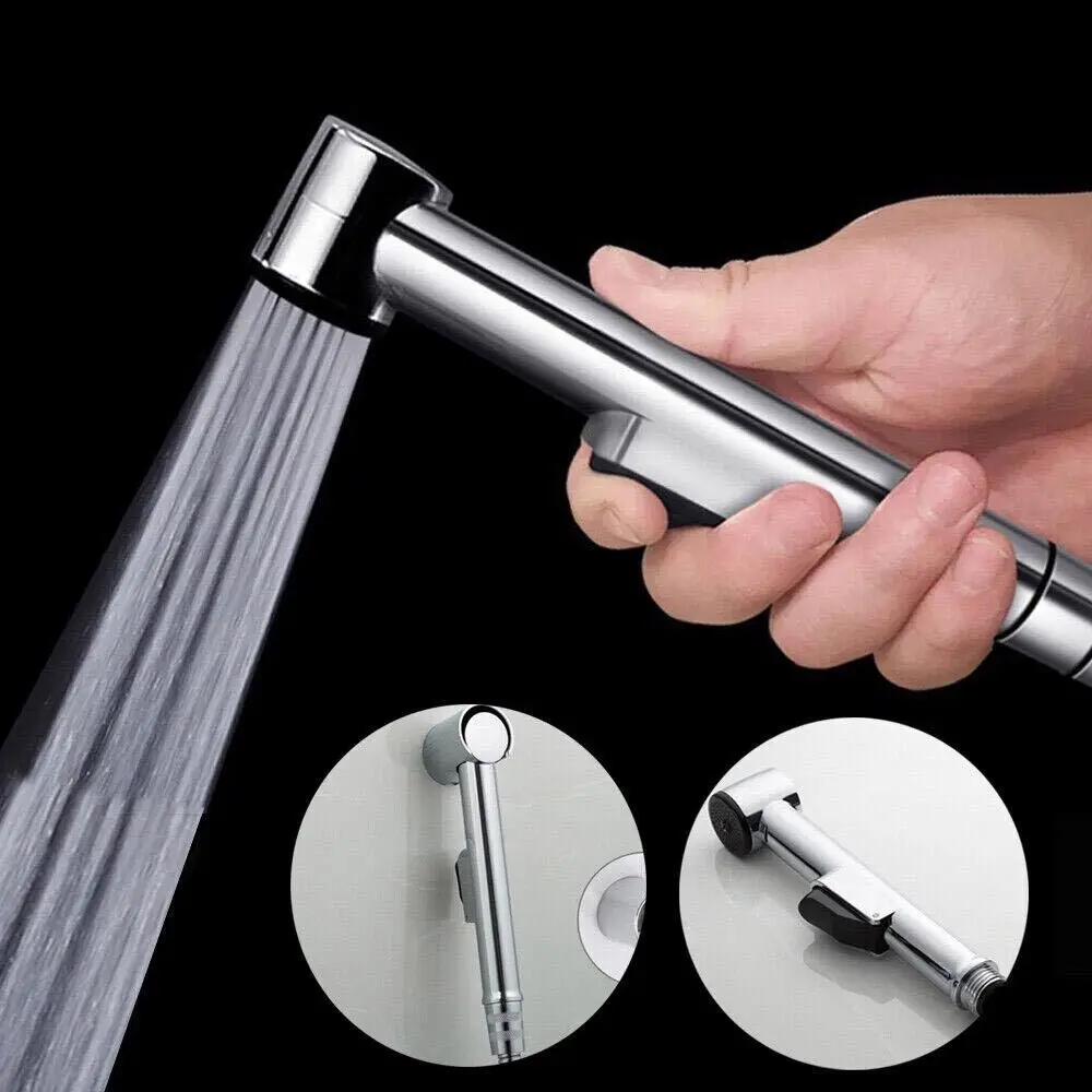 Durable Hygienic Bathroom Hose Handheld Hose Spray Muslim Shattaf Sprayer Kit Shower Head Toilet Douche Bidet