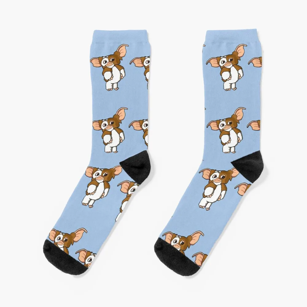 

Gizmo Gremlins Digital Illustration Socks luxury socks black socks hockey