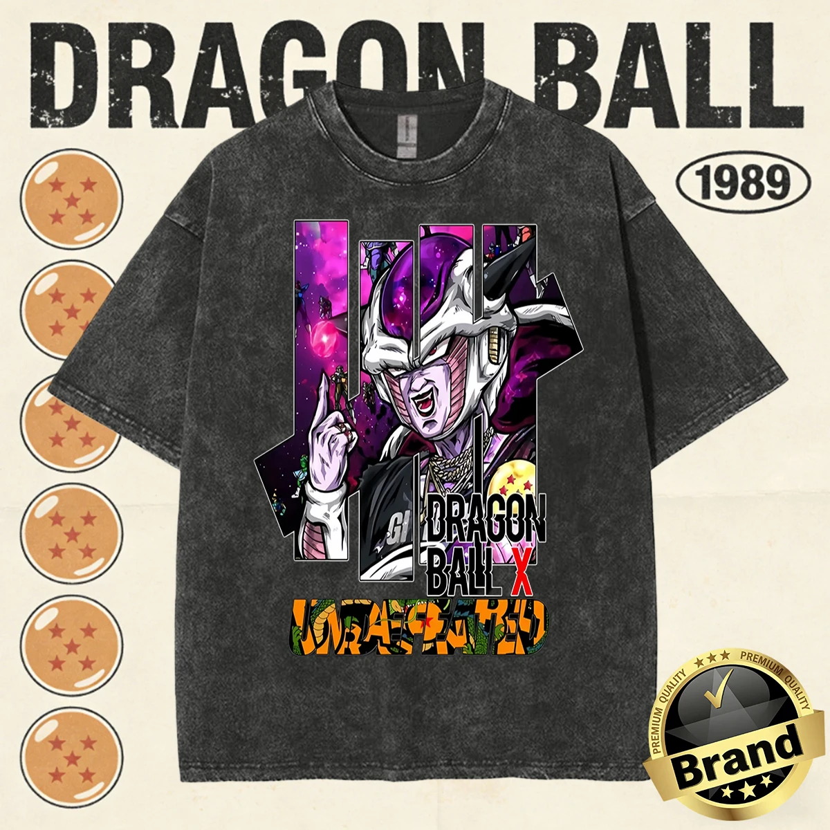 

Футболка унисекс 2026 Summer Dragon Ball Classic Character, мужская, из плотного хлопка, винтажная, с эффектом потертости, оверсайз, удобная, для детей