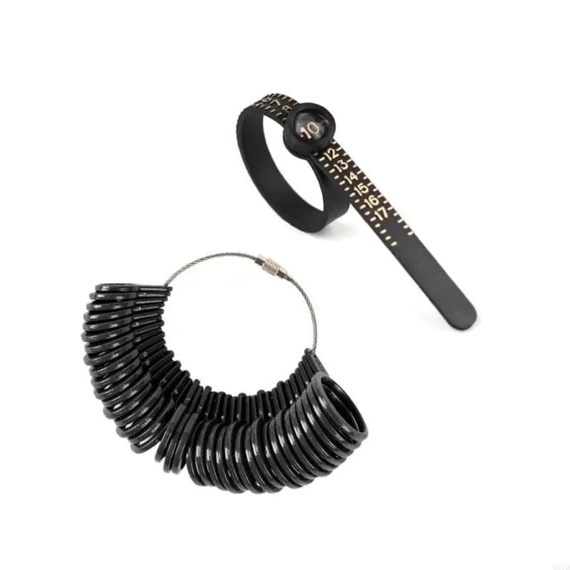 Ring Size Measurement Tool Set U.S.Degrees Ring Used for Jewelry Making Finger Measurement US Ring Size Ruler