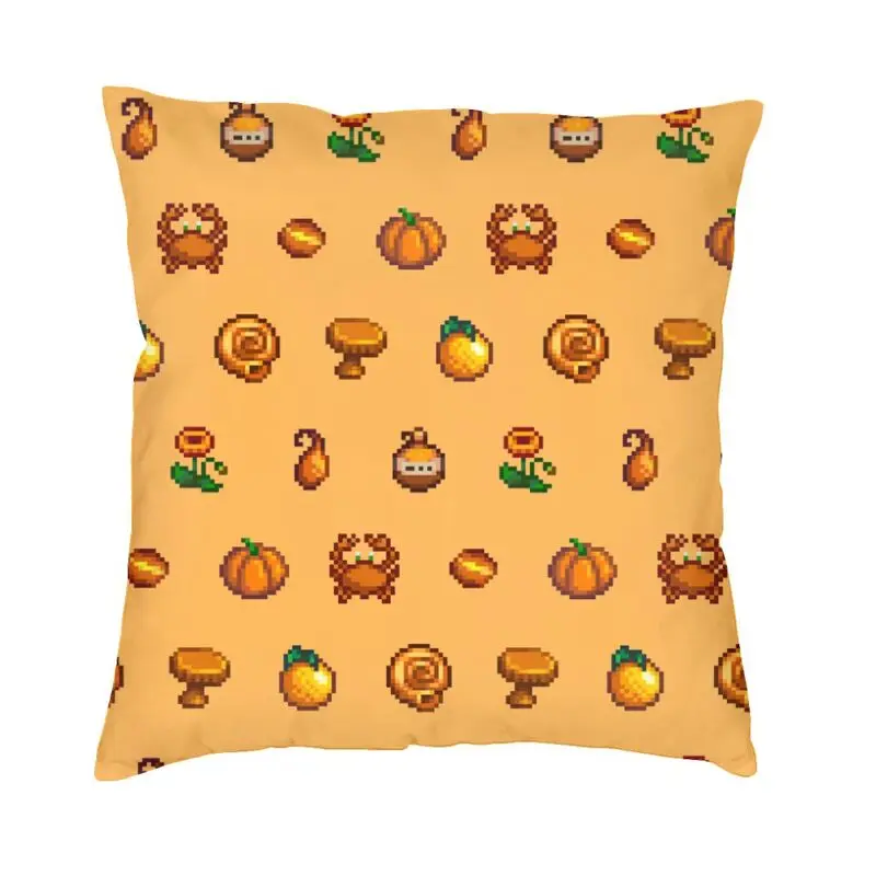

Stardew Valley Leah Cushion Covers Sofa Living Room Square Throw Pillow Case 40x40