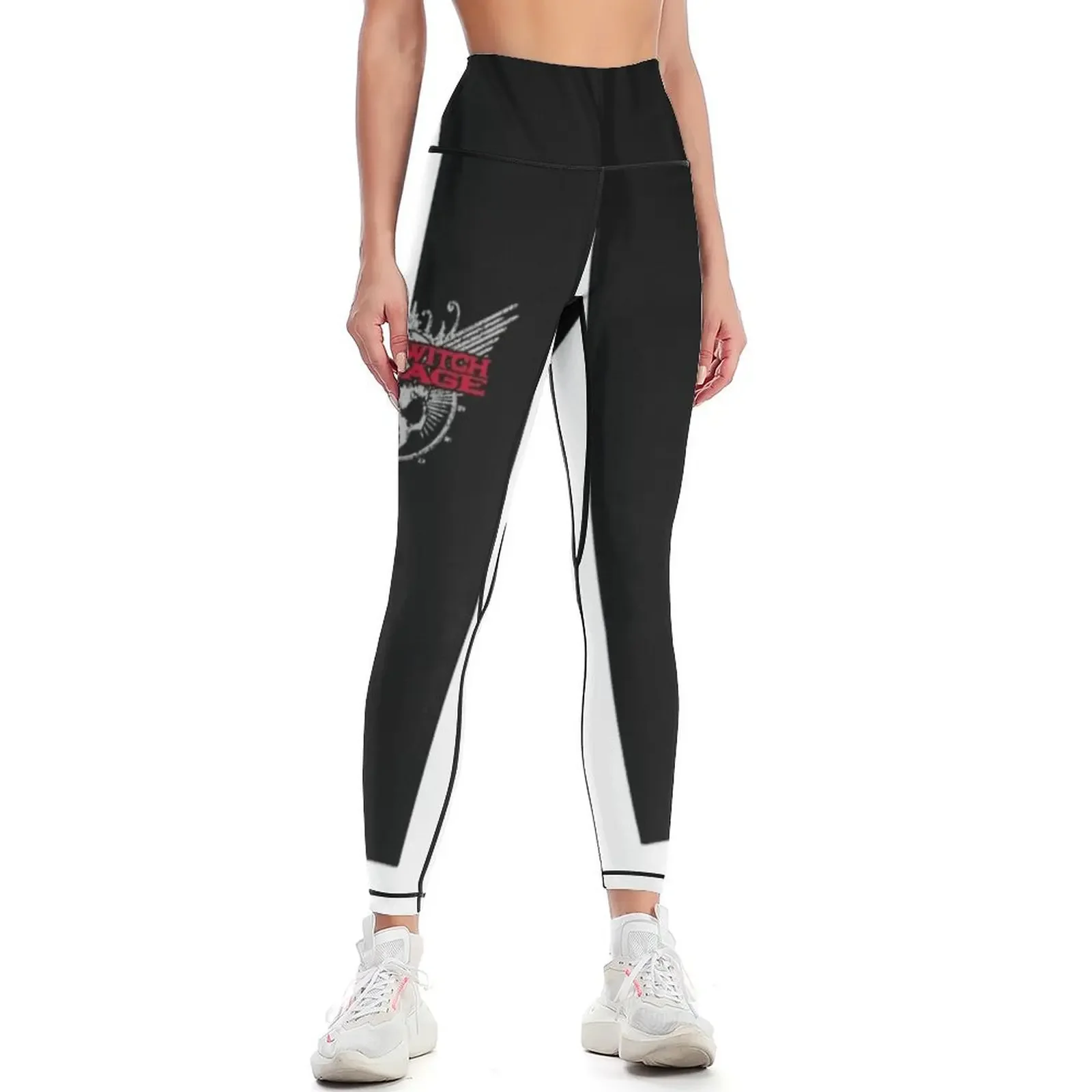 

Man Comfortable Killswitch Engage Logo Tee Leggings gym womans Fitness woman Female legging pants Womens Leggings