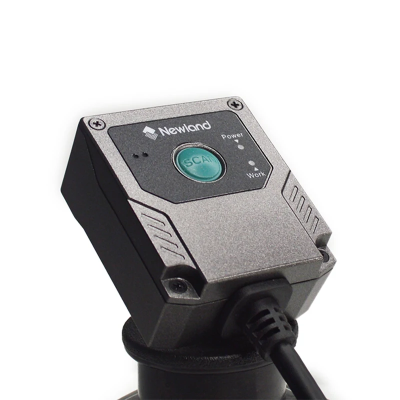 Powerful 2d Fixed Scanner Industrial Fixed Mount Wired 2d Barcode Scanner Fixed Industrial Dpm Barcode Scanner for Conveyor