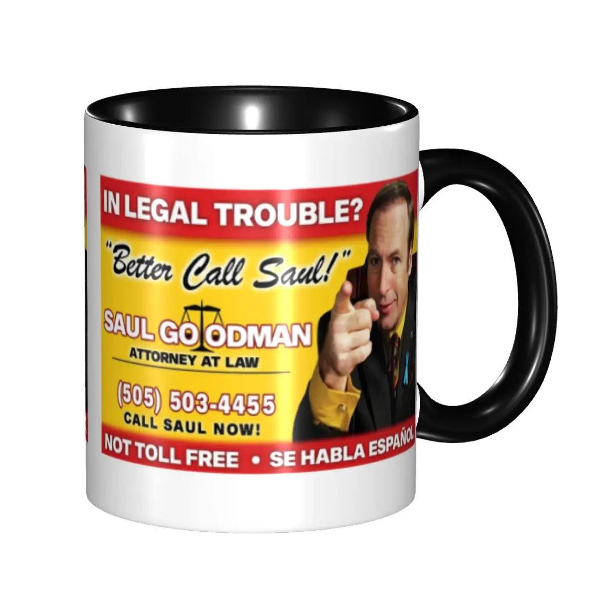 Better Call Saul Breaking Bad Saul Goodman Coffee Mugs DIY Personalized Ceramic Tea Milk Mug Cup