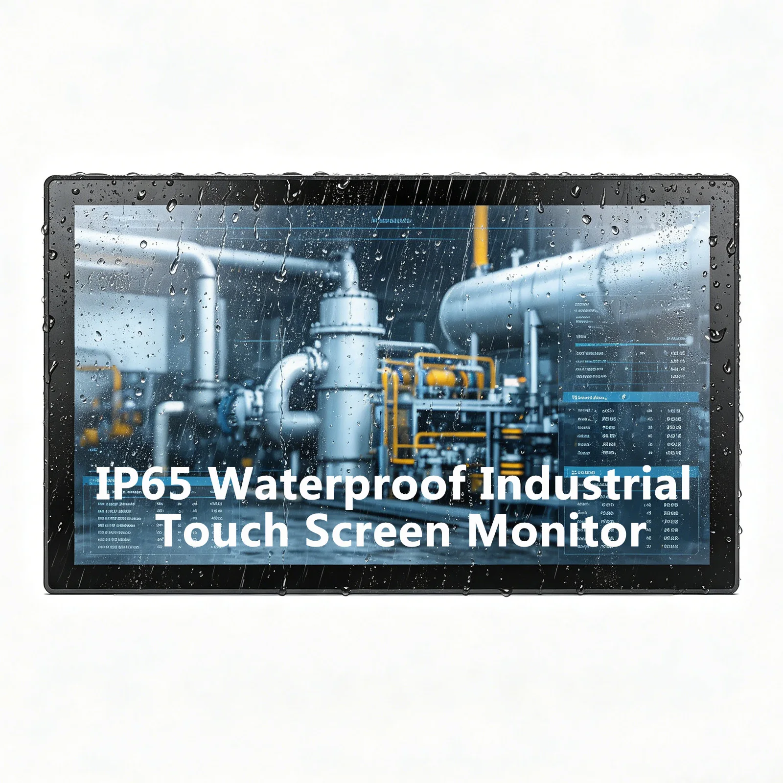UV-RESISTANT, AG and AF COATING 27 Inch IK07 Collision Touch Monitor Horizontal/Vertical/Embedded/VESA Outdoor LCD Display