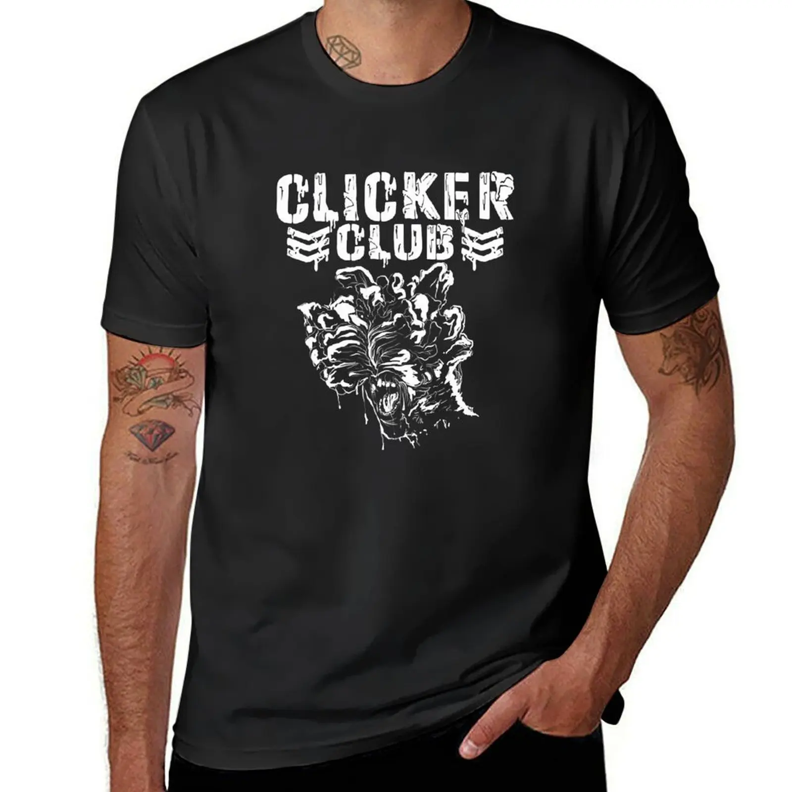 Clicker Club - Tshirt T-Shirt vintage blacks men clothes