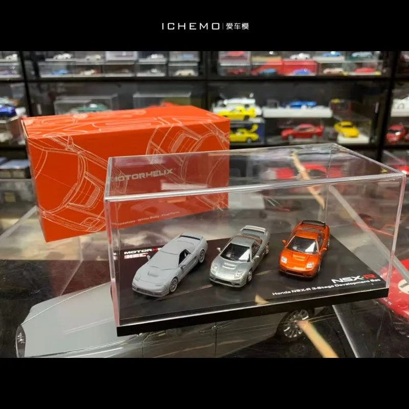 In Stock 1:64 Three-car Set Hangzhou HEC Exhibition Limited Edition Alloy Car Model Die-cast Static Car Model Creative Decoratio