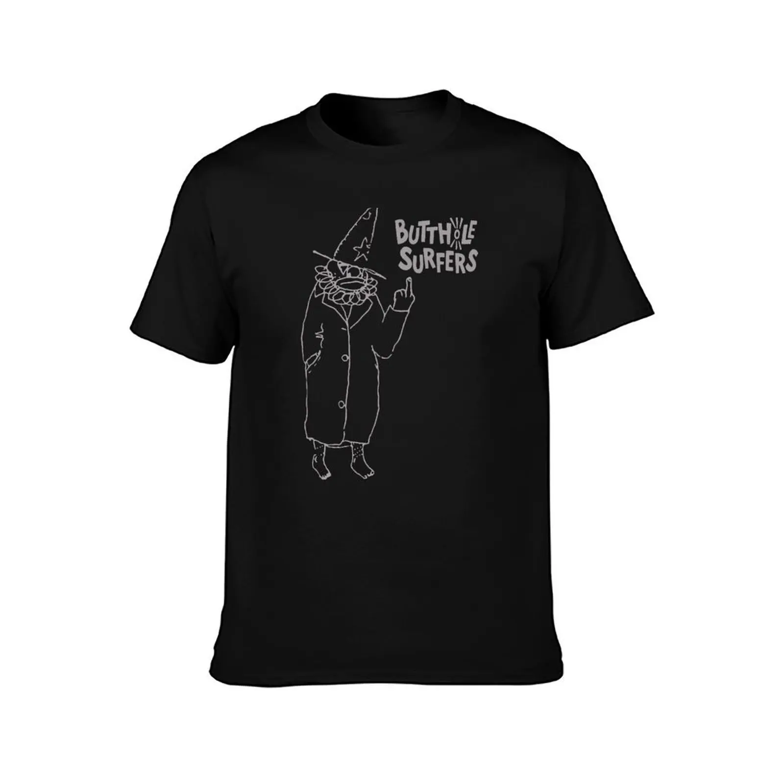 Butthole Surfers band T-Shirt Street Fashion Casual Tee Shirt T-Shirt