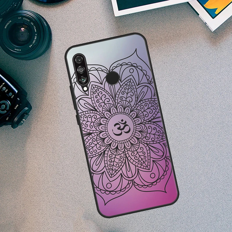 Capa de design Yoga Om Namaste Mandala, capa para Huawei Nova Y91 Y90 Y70 Y61 Y60 5T 11i 8i 3i P20 P40 P30 Lite 9 10 SE 11 Pro