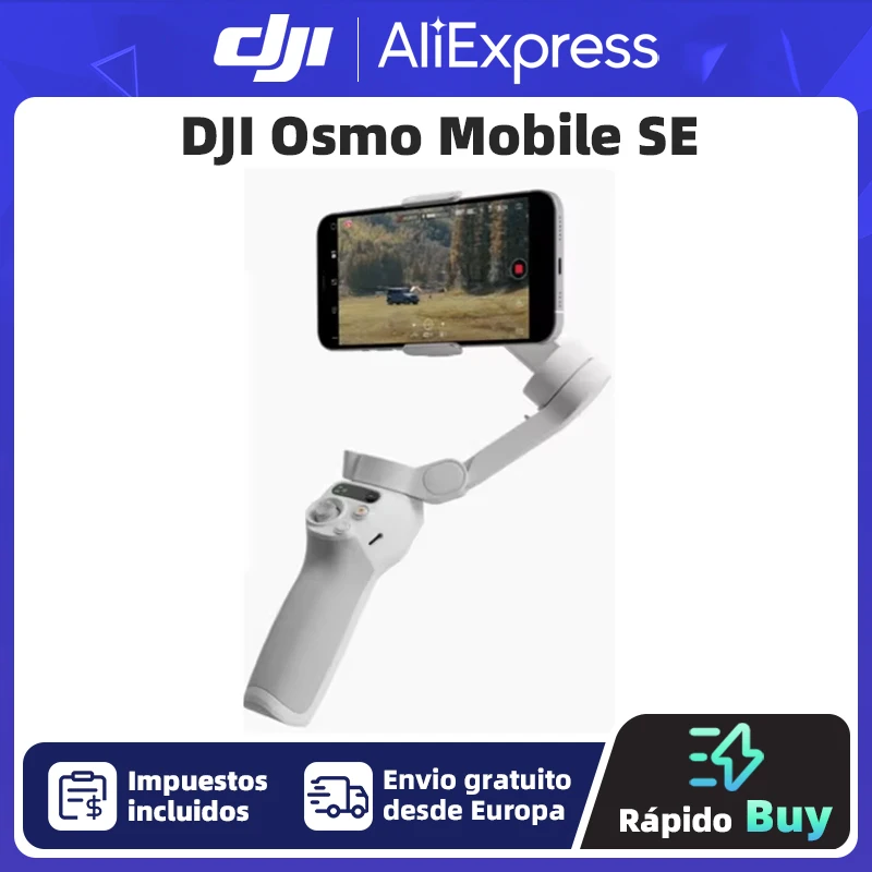 DJI OM s'osmo Mobile SE Handheld Gimbal Active trackin Magnetic Design Quick scroll DJI Brand New Original in Stock