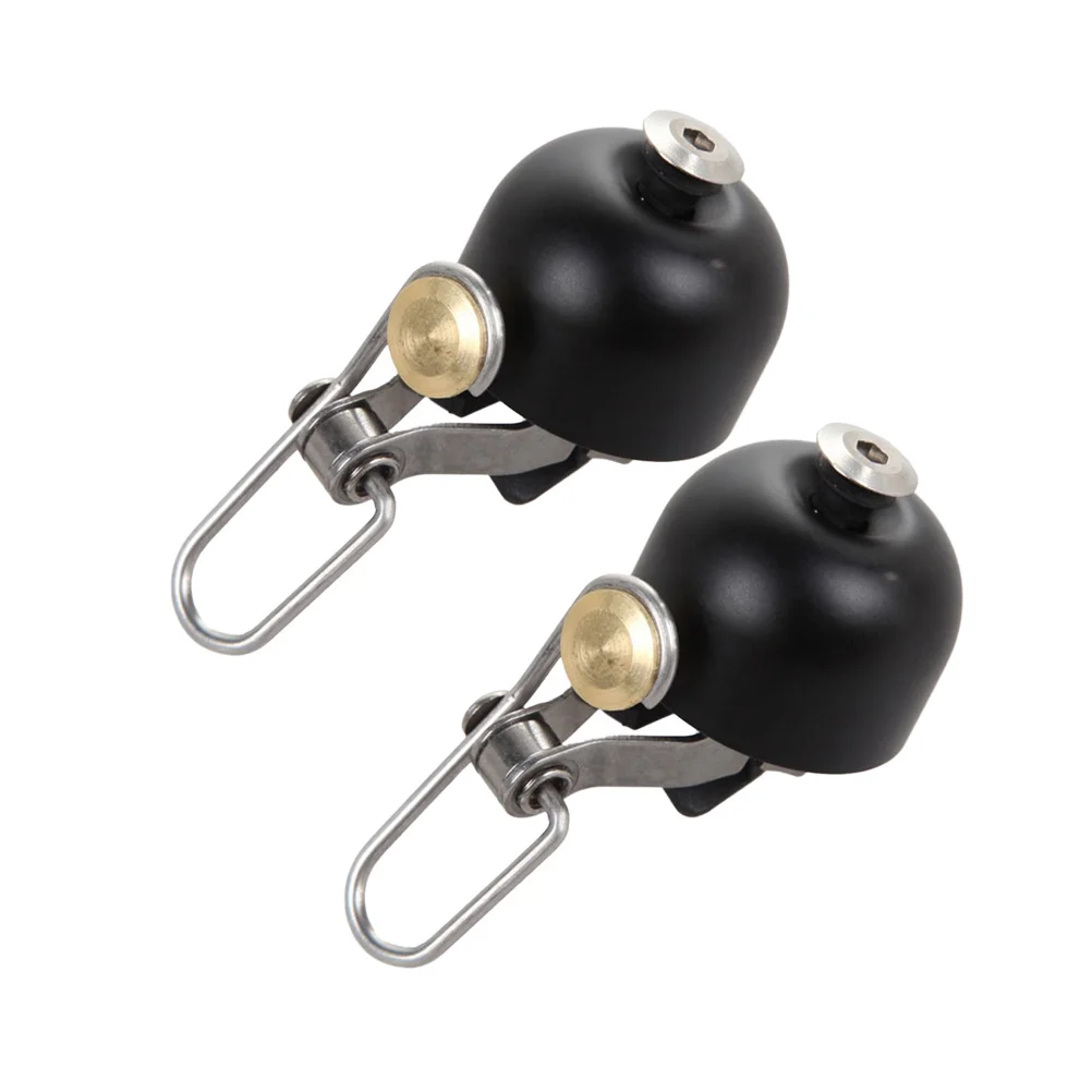 

2Pcs Environmental-Friendly Copper Bike Bell Loud Crisp Sound Handlebar Mount 20-36Mm Diameter Silver Bike Bell Ring