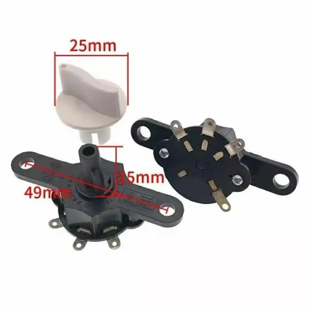 مفتاح التحكم في سرعة ثلاثي التروس للطاولة ومقبض موضع تروس المروحة المثبت على الحائط ومفتاح التحكم في السرعة وملحقات الطاولة #5