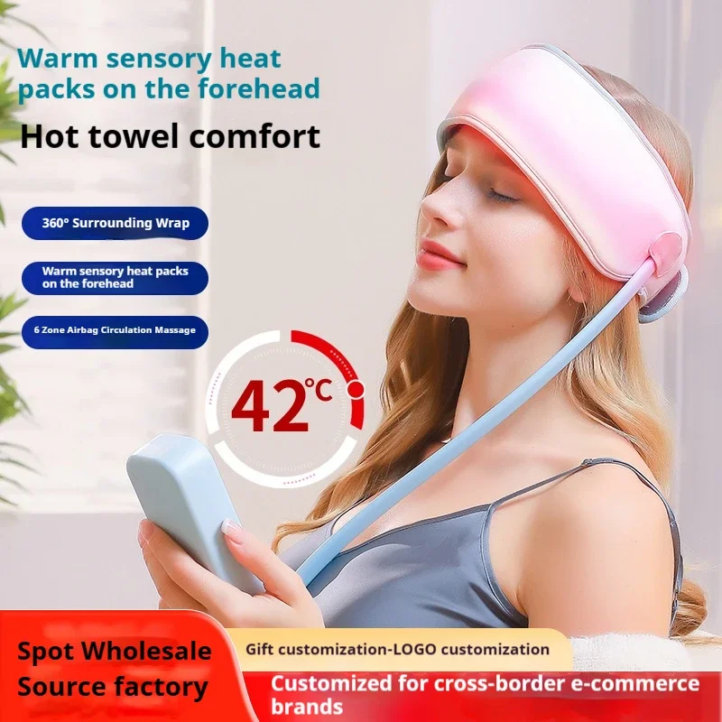 Sollievo dal mal di testa Aiuto per il sonno Controllo portatile Massaggiatore elettrico per la testa Facilare la cura della testa Strumenti per massaggi rilassanti Attrezzature per l'assistenza sanitaria