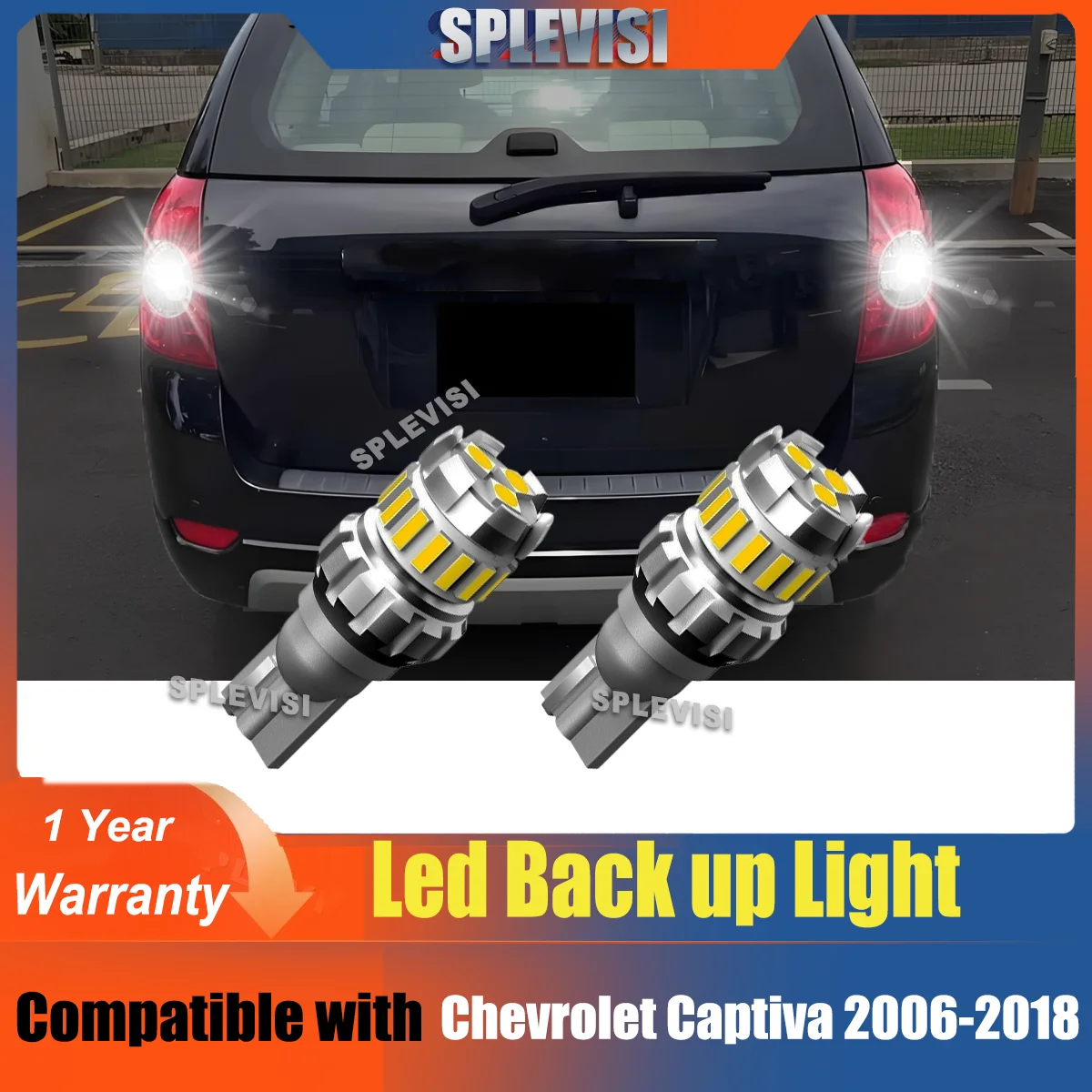 

Reverse Light Backup Lamp 360° degree lighting For Chevrolet Captiva 2006-2018 2007 2008 2009 2010 2011 2012 2013 2014 2015 2016