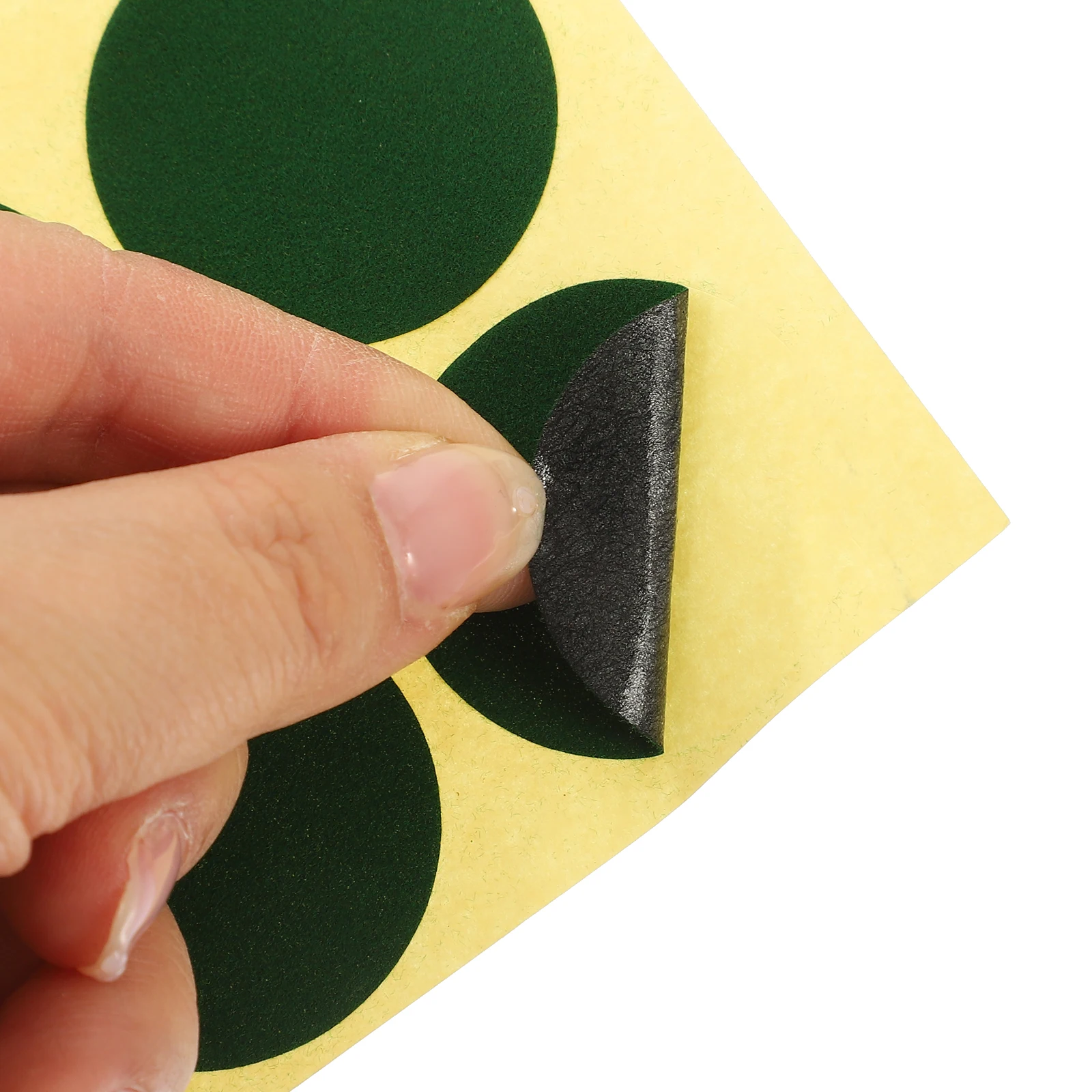 

2 Sheets Billiards Tablecloth Patch Pool Accessories Repair Stickers Marker Paper Snooker Dots for Billiard Table