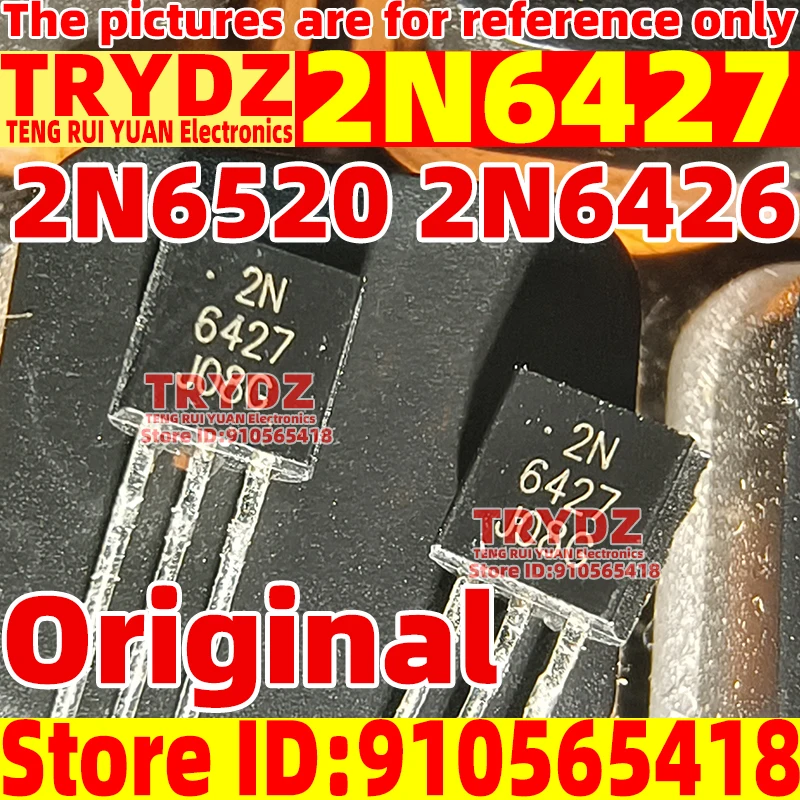 50-10pcs Original New 2N6520 2N6426 2N6427 TO-92