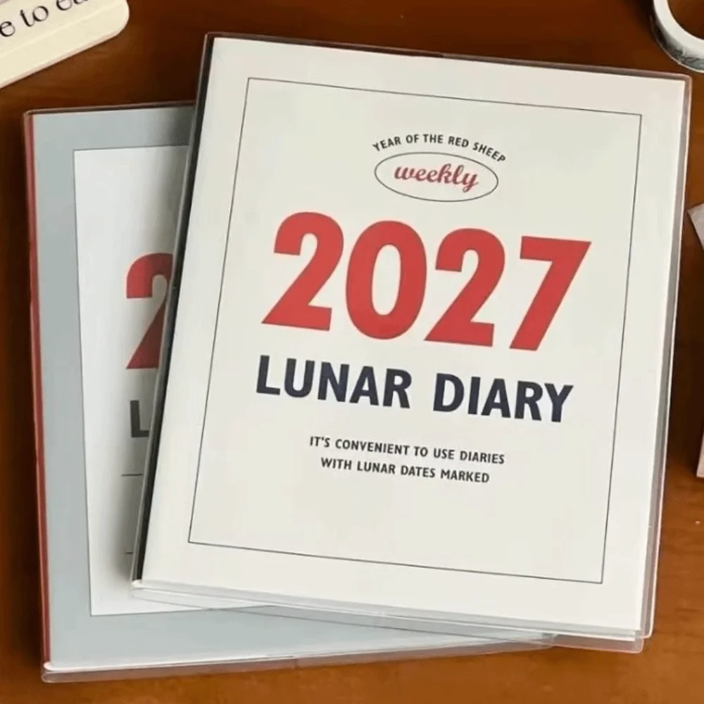 New with Calendar 2027 Notebook Weekly Layout Self Discipline Check-in Weekly Planner Agenda Notebook Daily Planning