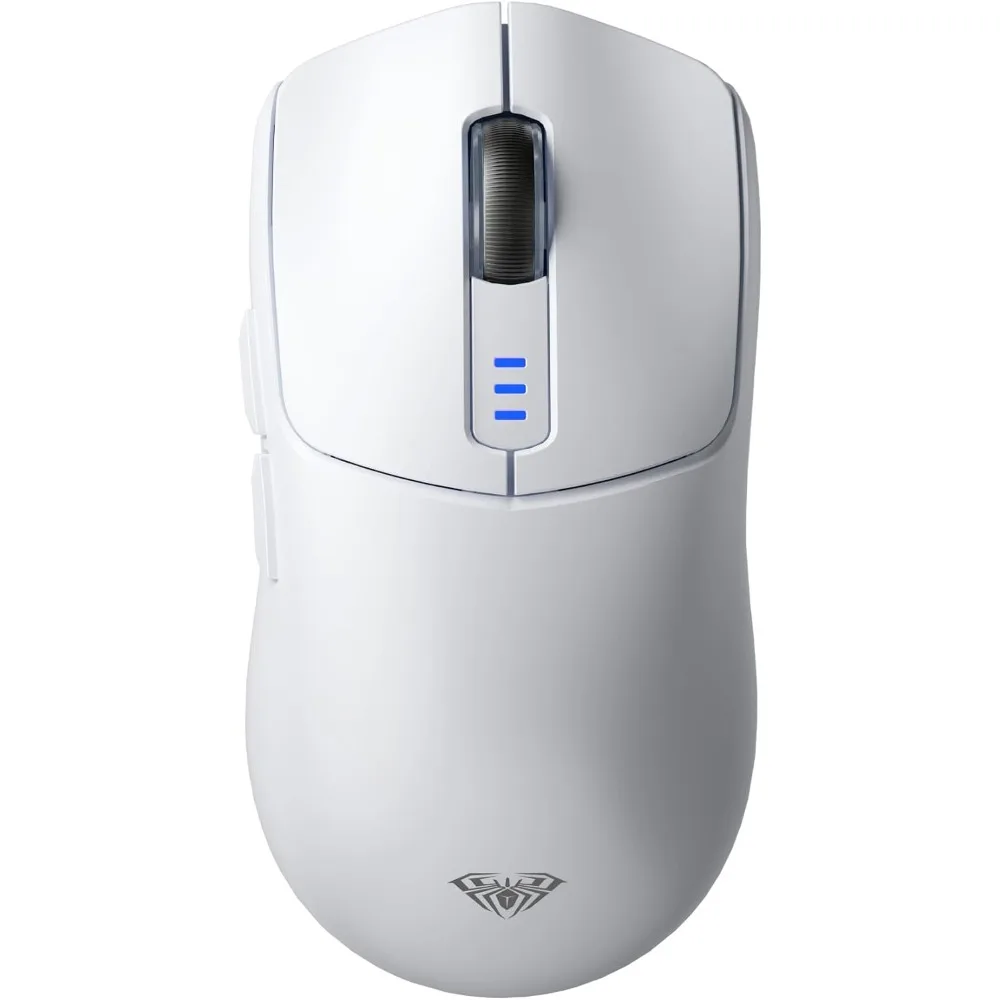 Wireless Gaming Mouse with 12000 DPI, 6 Customizable Buttons, and Ergonomic Design