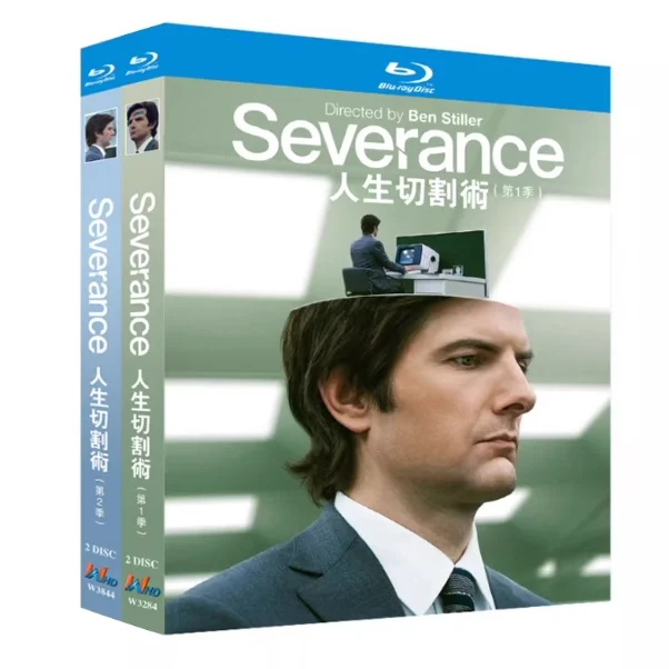 

Blu-ray BD High-Definition US TV Series Severance Seasons 1–2 2025 4-Disc Set